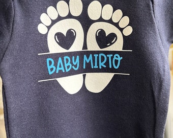 Baby Welcome Onsie gepersonaliseerd met jouw bundel van vreugde en hun naam maat 3-6 maanden baby unisex onsie en welkomstcadeau