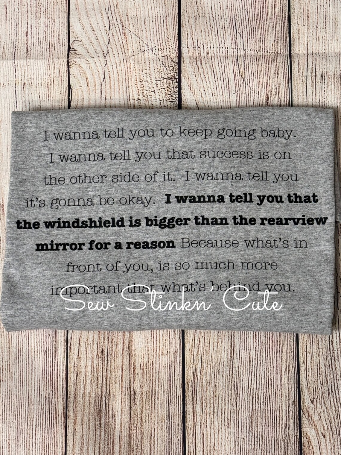 The Windshield is Bigger Than the Rearview Mirror for a Reason Jelly