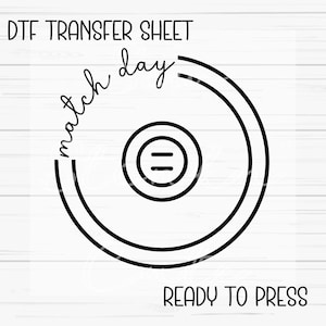 Match Day Wrestling DTF, Dtf Transfer Sheet, Ready to Press, Custom Dtf, Diy Heat Transfer, Coquette Aesthetic Shirt, Wrestling Gift