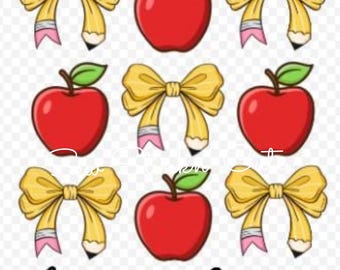 Coquette Teacher Png, Pencil Coquette Bow Png, Teacher life, Teacher Gift, Back To School, Teacher Appreciation png, Pencil Teacher Png