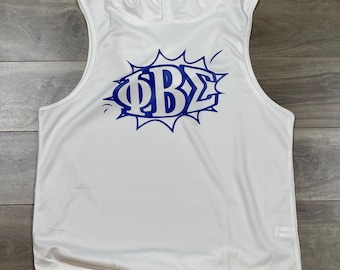 Phi Beta Sigma Fraternity Hooded Workout Tank