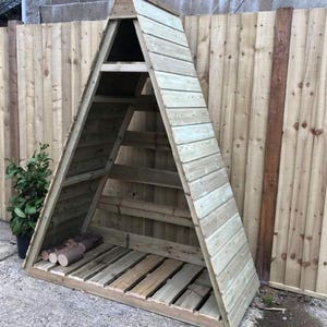 Firewood shed build plans