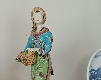 Chinese Porcelain Figurine by Shiwan Lin Naihe 林乃河