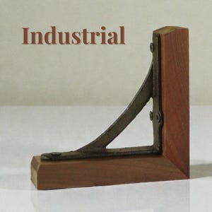 Rustic Library Decor Vintage Inspired Victorian Style Metal Bookend Desk Organization Home Accent Elegant Display Book Holder Office Set Industrial