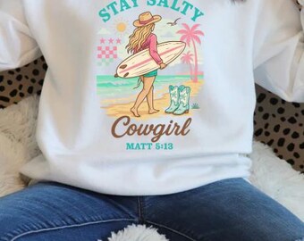 Coastal cowgirl png, retro western sublimatie design, stay wild cowgirl graphic, beach cowgirl clipart voor shirts, bekers, stickers