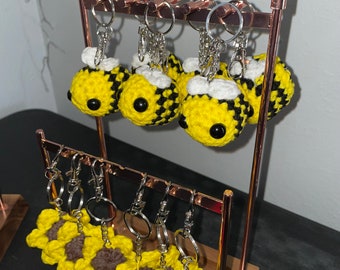 Mini Bee Keychain