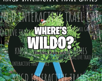 Where's Wild-O | Printable Outdoor Game, Nature Game | Educational Game for All Ages | A Real Life Where's Waldo