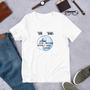 Yin Yang Spiritual Unisex t-shirt