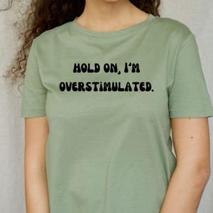 Je suis surstimulé en png, tee-shirt anxiété, produit antisocial, cadeau pour surstimulation, chemise génération z, sweat-shirt dépression, c'est trop fort, menty b
