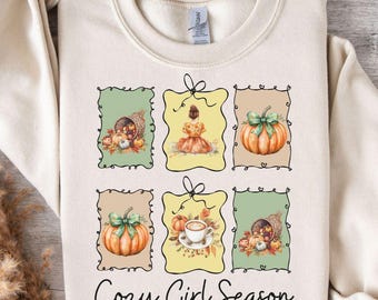 Cozy girl season png,coquette fall vibe png,fall girly png,fall lovers png,coquette pumpkin spice png,cozy season coquette png,doodle border