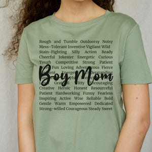 Jongens-moederwoorden png, mamadefinitie, mamawoorden png, mamamouwontwerpen, waardering jongen moeder, aanstaande cadeau jongen moeder, she is mom png, jongensmoeder T-shirt