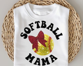 Glitter Softball Mama png,Disco Softballs, glänzender Softball, Glitter Softball Bogen, Softball-Liebhabers png, Mama Sport png, kokett Softball, funkelnd