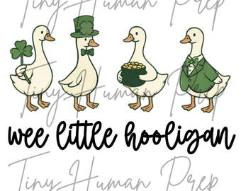Wee little hooligan st patricks png,wee little hooligan toddler,wee little hooligan sweatshirt,just a st patricks goose,one lucky goose png