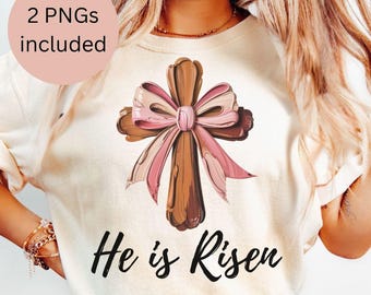 Hand painted wooden easter cross png,preppy designs,brushstroke christian mom png,brushstroke christian,handpainted cross,he is risen easter