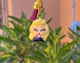 Aurora Keychain with Charm