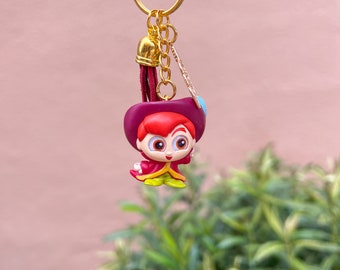 Peter Pan Keychain with Charm
