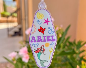 Ariel Acrylic Keychain