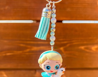Elsa Beaded Bag Charm