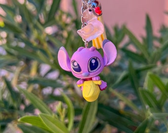 Llavero Ángel con Charm