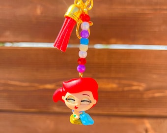 Ariel Perlen Taschenanhänger