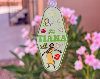 Tiana Acrylic Keychain