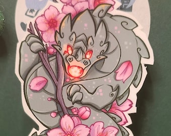 Spring dragon stickers