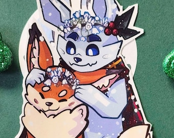 Ice and Fox Stickers