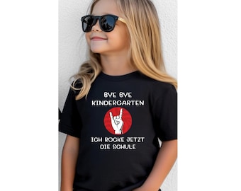 Children's graduation t-shirt 2025 / school child enrollment / daycare t-shirt / children's t-shirt / daycare graduates / Bye Bye Kindergarten