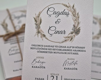 Invitation cards | Davetiye | Inviation | Sünnet |