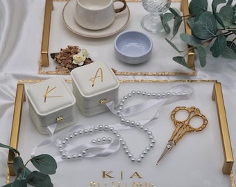 Engagement tray/ Nisan Tepsisi/Damat Tepsisi/Söz Tepsisi/ Yüzük Tepsisi/Wedding tray