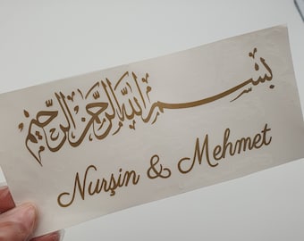Vinyl Sticker, Decal/for Engagement, Wedding or Engagement Tablet