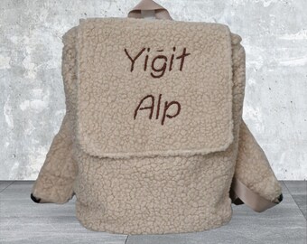 Children's backpack plush, teddy