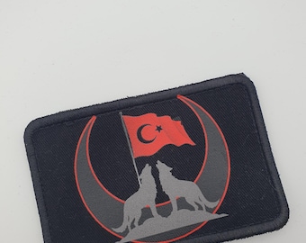 Turan Patch / Patches / Bozkurt Patch / Flag / CırtCırt