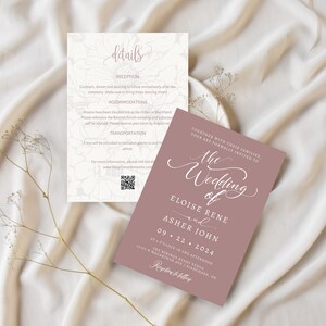 Wedding Invitation - Digital Template