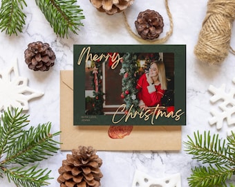 Green Christmas - Christmas Card