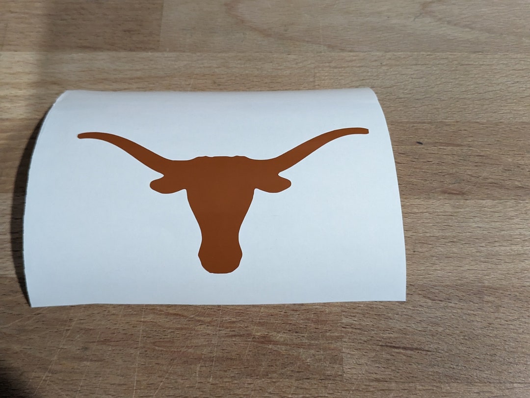 Texas Longhorn De Cut Vnyl Decal Stcker CLCK To EXPLORE - Etsy
