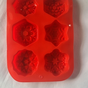 soap mold- ice soap mold- Snowflakes soap mold- Handmade soap-health and beauty-Beauty supply-Christmas soap mold