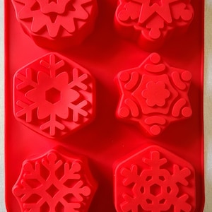 Soap mold-christmas soap mold-new soap mold-snowflake soap mold-nice soap mold-soapmaker items-how make soap-gift-natural soap-soap supply