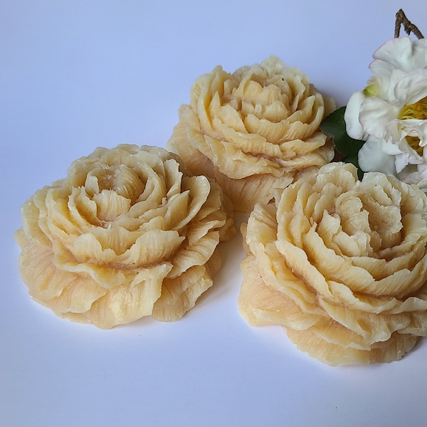 Handcrafted soap-Bath soap-Gift for her-handmade soap-Peony soap-Gift