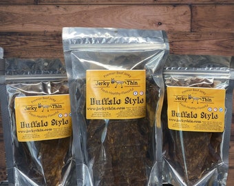 LG Buffalo Style Beef Jerky!! The Famous Recipe—By Jerky Thin