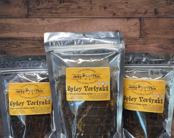 LG Pikantna Wołowina Teriyaki Suszona!! Słynny Przepis—Autorstwa Jerky Thin