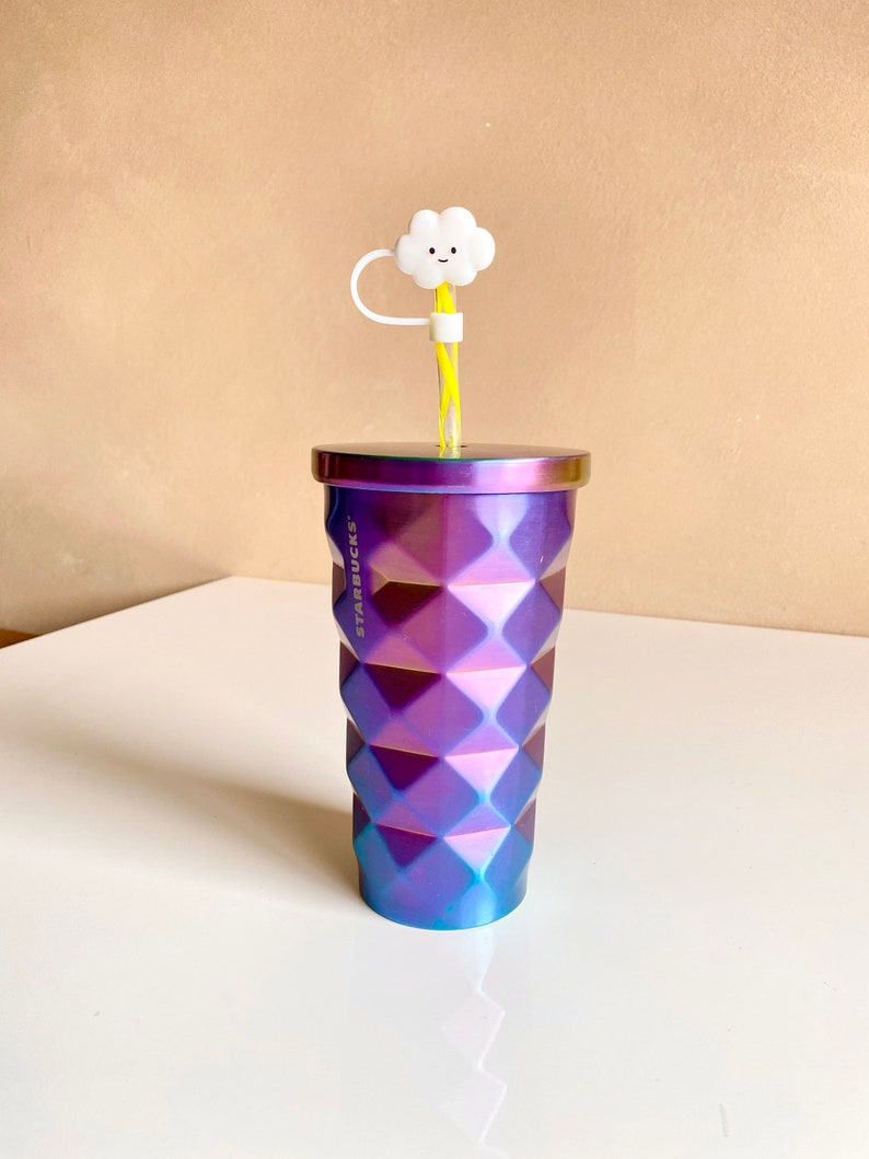Starbucks Tumbler Straw Topper Cloud Shaped Cute Straw Cover - Etsy