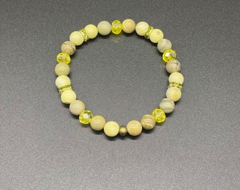 Australian Butter Jasper Handmade Bracelet