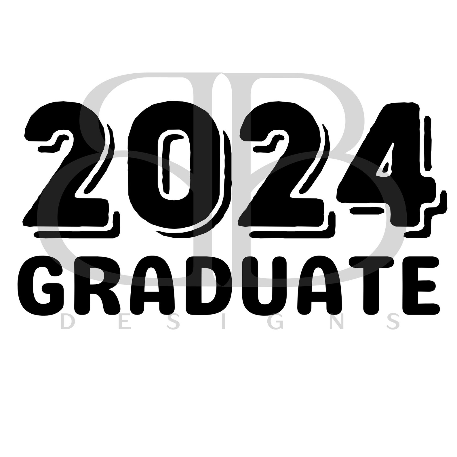 2024 Graduate SVG Etsy