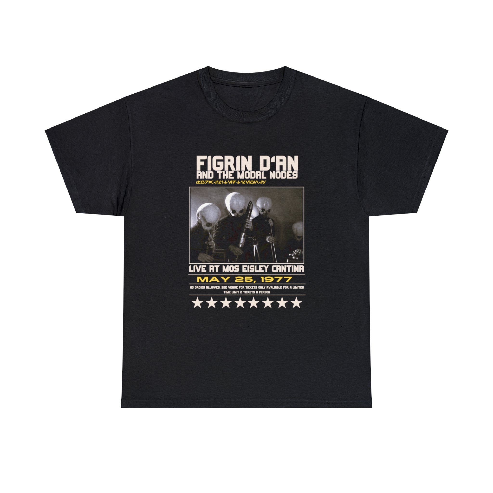 Figrin D'an and the Modal Nodes Star Wars T-shirt, Cantina Band