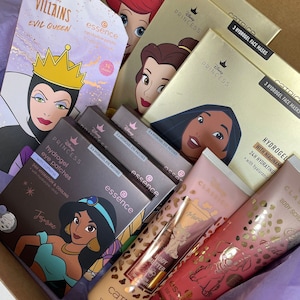 Disney Skincare Makeup Box, Beauty Kit, Character Inspired Gift Set, Cosmetics Box, Magical Beauty Essentials