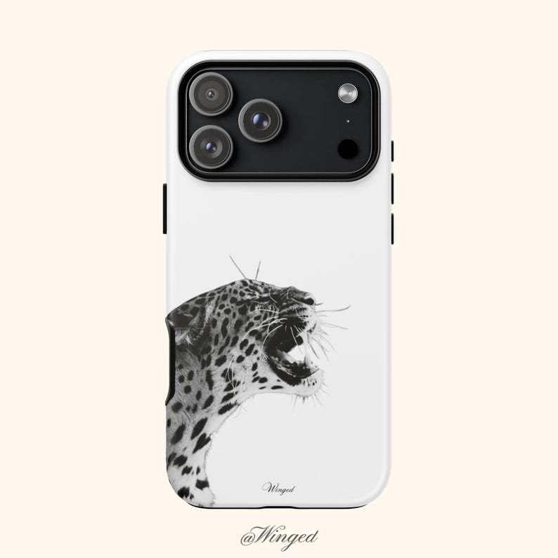ROAR | Leopard Phone Case | Tough Protective Case | iPhone Cases | Samsung Cases | Stylish Cases | Aesthetic Cases | Stockholm Style Cases image 10
