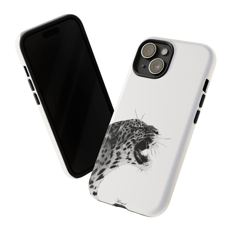 ROAR | Leopard Phone Case | Tough Protective Case | iPhone Cases | Samsung Cases | Stylish Cases | Aesthetic Cases | Stockholm Style Cases image 9