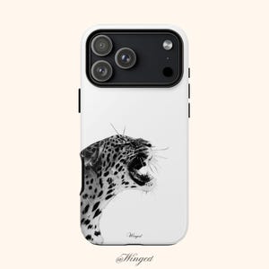 ROAR | Leopard Phone Case | Tough Protective Case | iPhone Cases | Samsung Cases | Stylish Cases | Aesthetic Cases | Stockholm Style Cases image 7