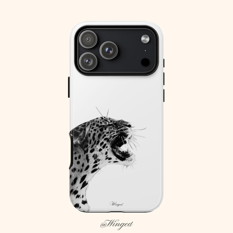 ROAR | Leopard Phone Case | Tough Protective Case | iPhone Cases | Samsung Cases | Stylish Cases | Aesthetic Cases | Stockholm Style Cases image 7